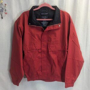NWOT Devon & Jones D850 Men's Clubhouse Jacket Size Large Red/Black